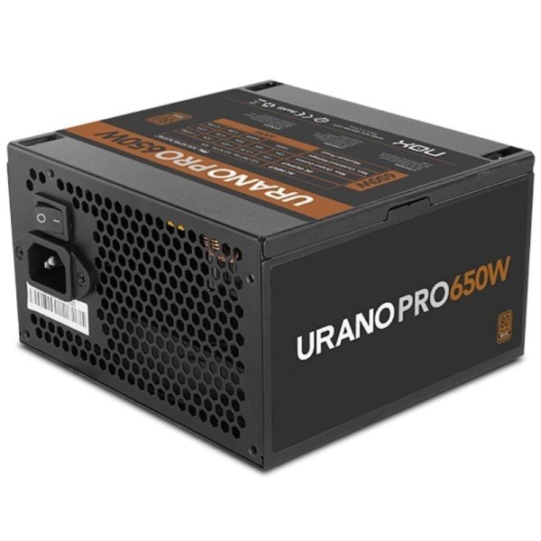 Fuente de Alimentación Nox Hummer Urano Pro/ 650W/ Ventilador 12cm/ 80 Plus Bronze