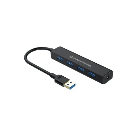HUB USB 3.0 CONCEPTRONIC 4 PUERTOS MINI HUB POCKET C4PUSB3