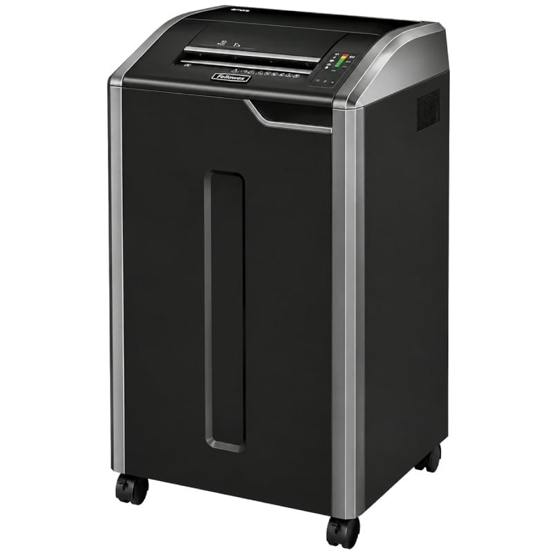 Destructora Fellowes 425HS/ Corte en Partículas de 1 x 5mm/ Negra