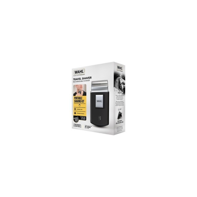 AFEITADORA WAHL 3615-1016 COMPACTA BOLSA PARA VIAJE RECARGABLE