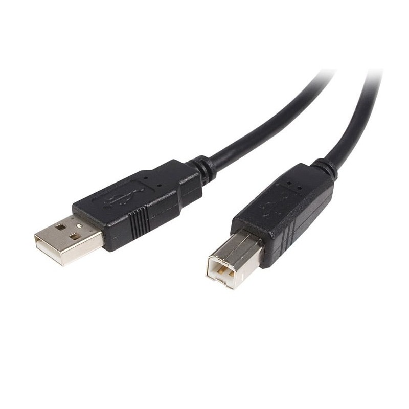 Cable usb tipo c a usb tipo a startech 0.5m - macho - macho - negro