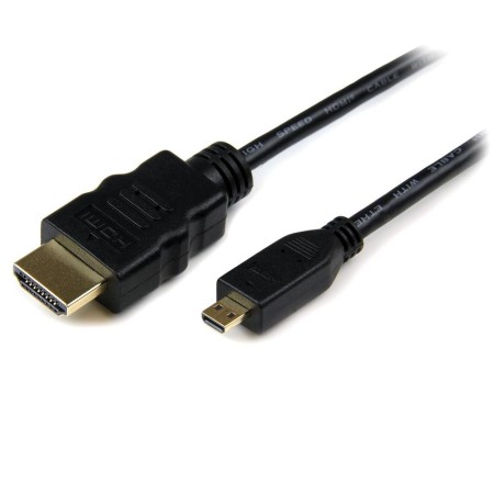 Cable hdmi a micro hdmi startech 0.5m - macho - macho - negro