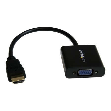 Adaptador hdmi a vga startech 24.5cm - macho - hembra - negro