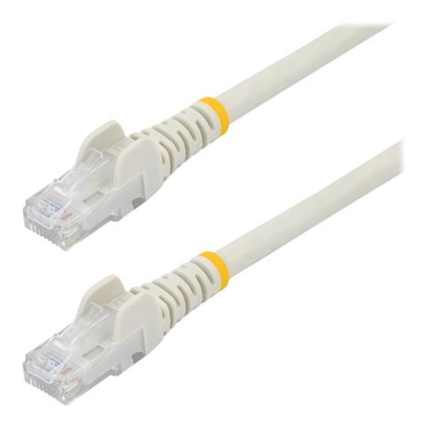 Cable de red startech latiguillo rj45 utp cat6 1m blanco