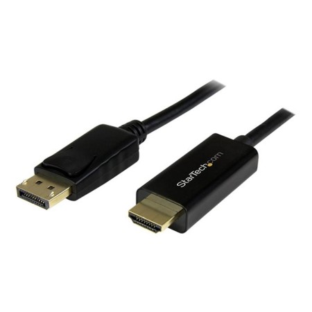 Cable displayport a hdmi startech 5m - macho - macho - negro