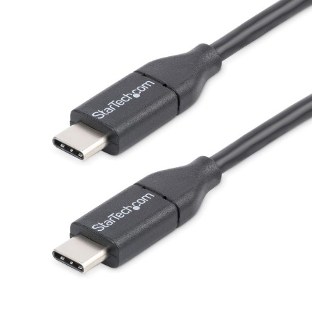 Cable usb tipo c startech 0.5m - macho - macho - negro