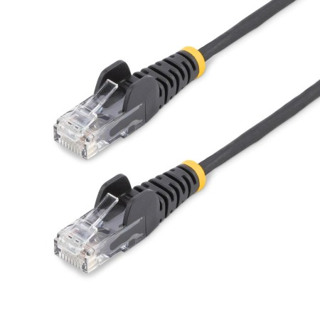 Cable de red startech latiguillo rj45 lszh utp cat6 0.5m negro