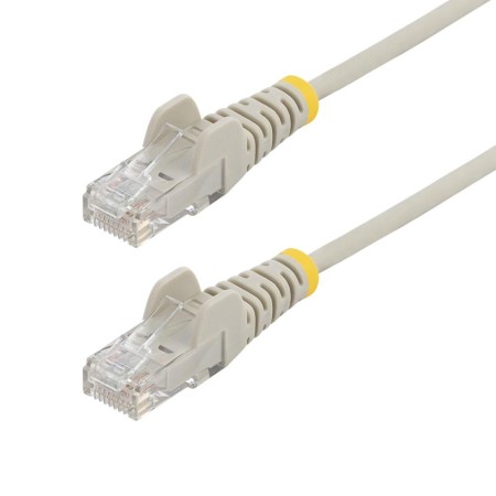 Cable de red startech latiguillo rj45 lszh utp cat6 2m gris