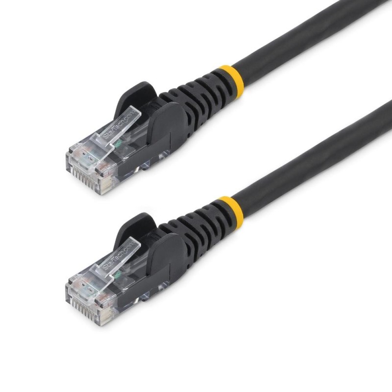 Cable de red startech latiguillo rj45 lszh utp cat6 2m negro