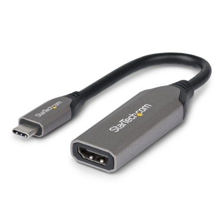 Cable usb tipo c a hdmi 8k startech 0.20m - macho - hembra