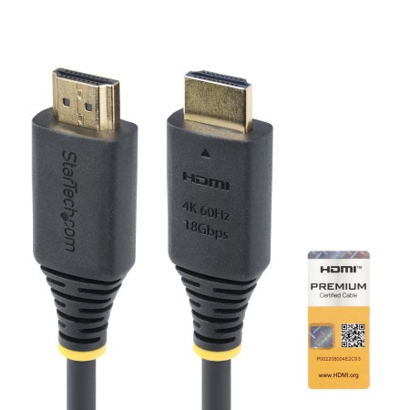 Cable hdmi 4k premium startech 1.5m - macho - macho