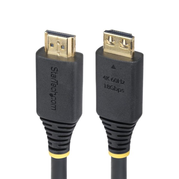 Cable hdmi 4k startech 0.30m - macho - macho