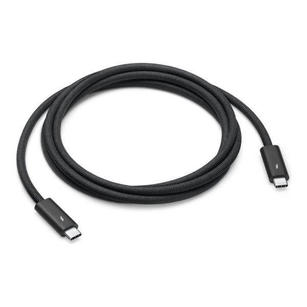 Cable usb tipo c apple 1.8m - macho - macho - negro