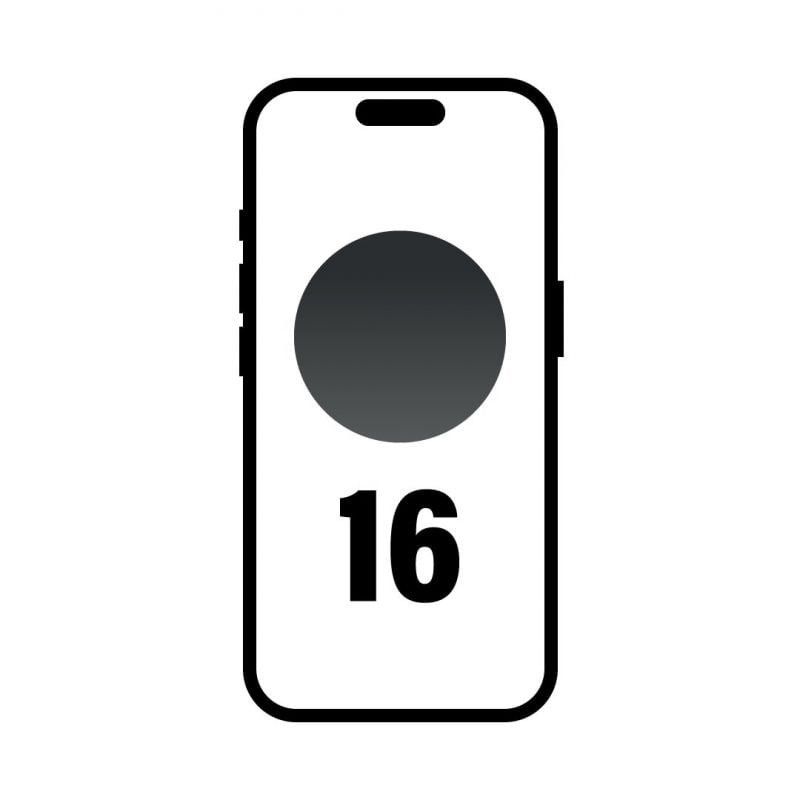 Smartphone Apple iPhone 16 128GB/ 6.1″/ 5G/ Negro