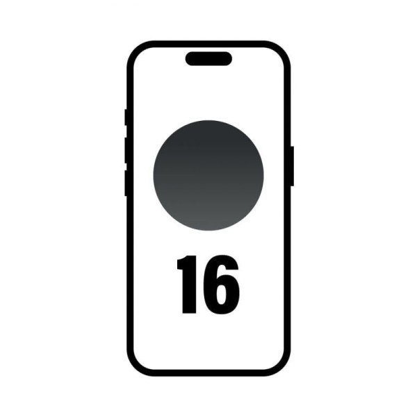 Smartphone Apple iPhone 16 128GB/ 6.1″/ 5G/ Negro