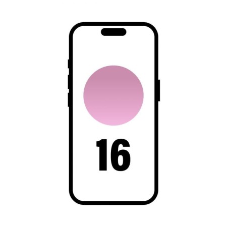 Smartphone Apple iPhone 16 128GB/ 6.1″/ 5G/ Rosa