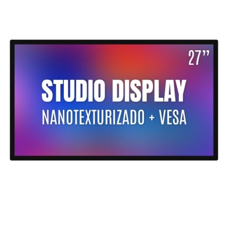 Apple Studio Display 27″/ Cristal Nano texturizado/ VESA