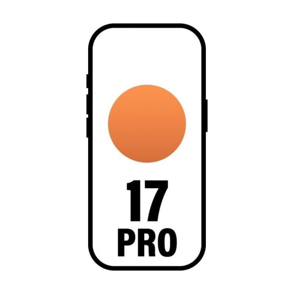 Smartphone Apple iPhone 17 Pro 256GB/ 6.3″/ 5G/ Naranja Cosmico