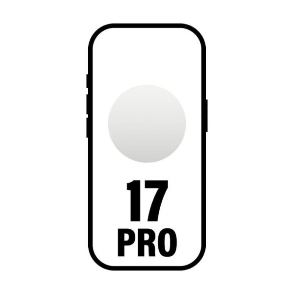 Smartphone Apple iPhone 17 Pro 512GB/ 6.3″/ 5G/ Plata