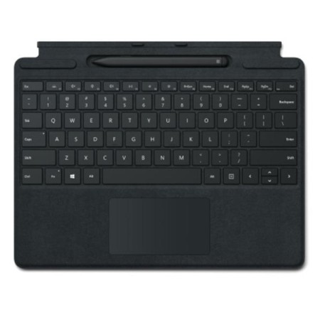 Teclado microsoft surface pro 10 + pen negro italiano