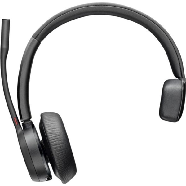 Auricular Inalámbrico Poly Voyager 4310 para Microsoft Teams + Adaptador BT700/ con Micrófono/ Bluetooth/ Negro