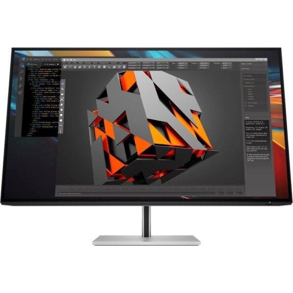 Monitor Profesional HP serie 7 Pro 31.5″/ 4K/ Multimedia/ Regulable en Altura/ Plata