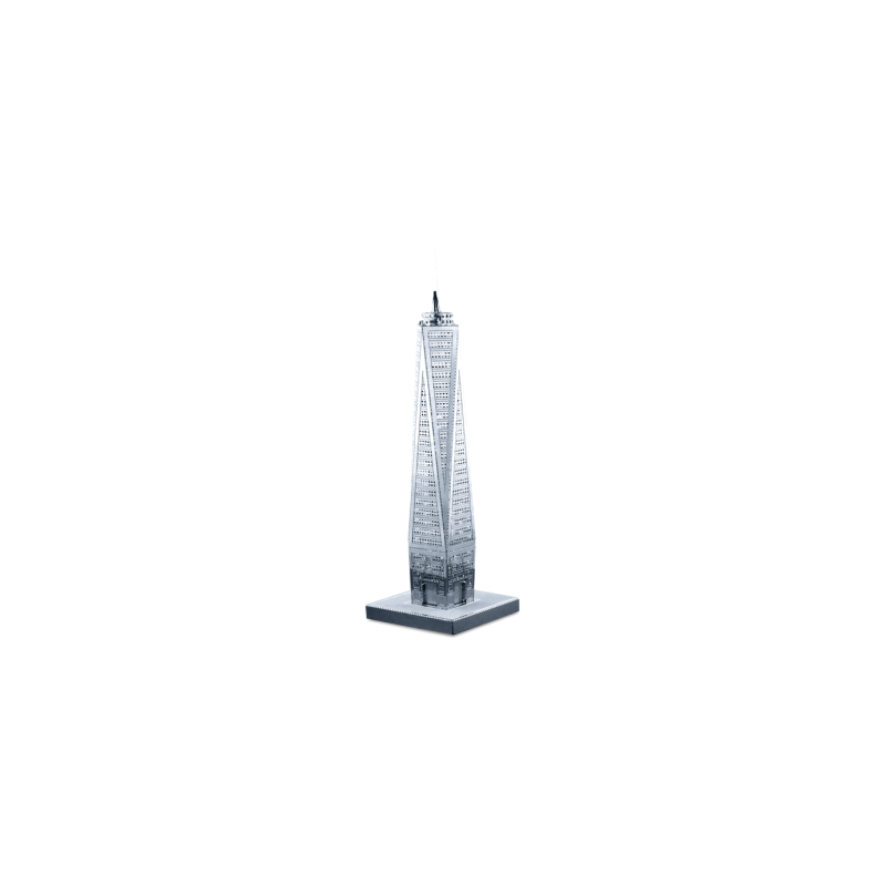 MAQUETA 3D METAL FASCINATIONS ONE WORLD TRADE CENTER MONTAJE SIN PEGAMENTO NI SOLDADURA MAQUETAS 3D