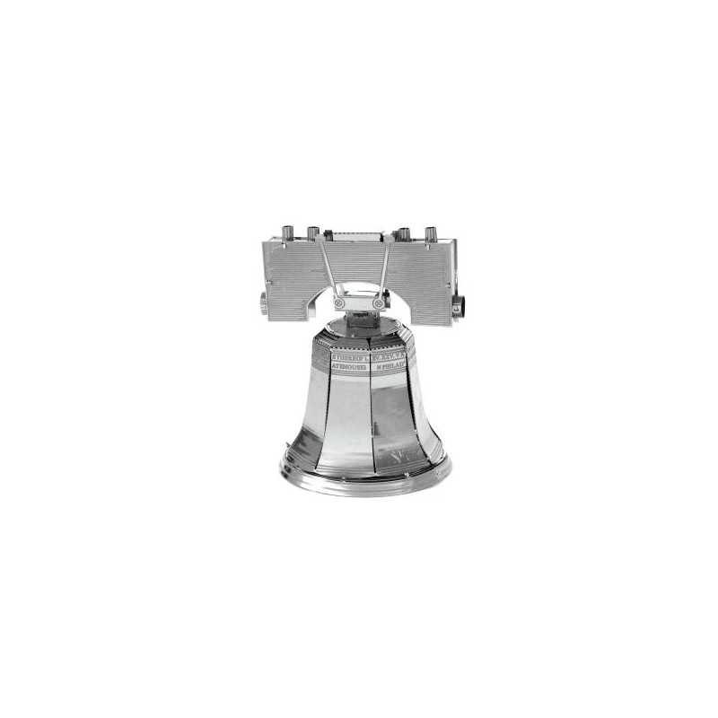 MAQUETA 3D METAL FASCINATIONS LIBERTY BELL PHILADELPHIA MONTAJE SIN PEGAMENTO NI SOLDADURA