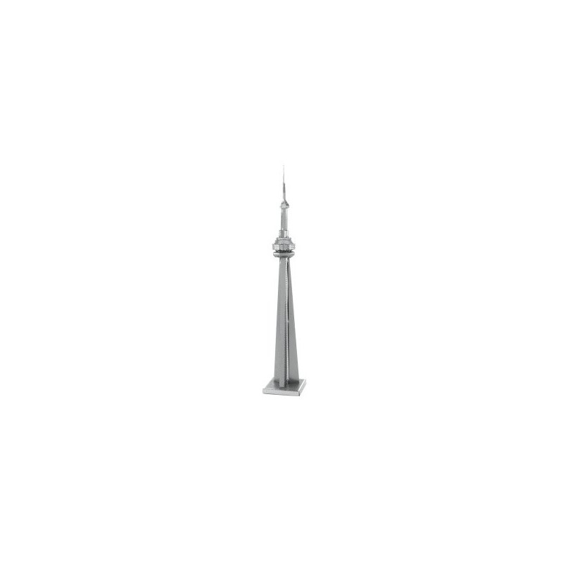 MAQUETA 3D METAL FASCINATIONS CN TOWER TORONTO MONTAJE SIN PEGAMENTO NI SOLDADURA MAQUETAS 3D