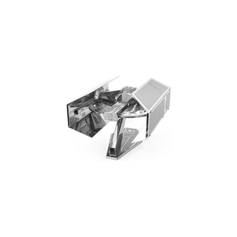 MAQUETA 3D METAL FASCINATIONS STAR WARS DARTH VADER TIE ADVANCED X1 STARFIGHTER MONTAJE SIN PEGAMENT