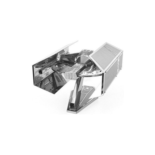 MAQUETA 3D METAL FASCINATIONS STAR WARS DARTH VADER TIE ADVANCED X1 STARFIGHTER MONTAJE SIN PEGAMENT