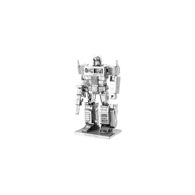MAQUETA 3D METAL FASCINATIONS OPTIMUS PRIME TRANSFORMERS MONTAJE SIN PEGAMENTO NI SOLDADURA