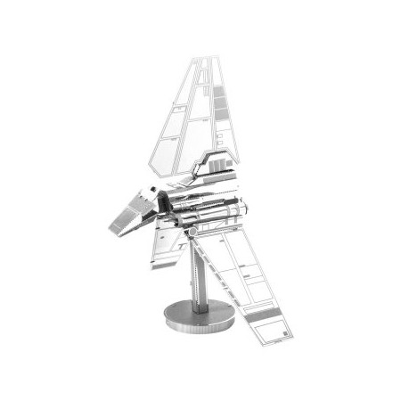 MAQUETA 3D METAL FASCINATIONS STAR WARS IMPERIAL SHUTTLE MONTAJE SIN PEGAMENTO NI SOLDADURA