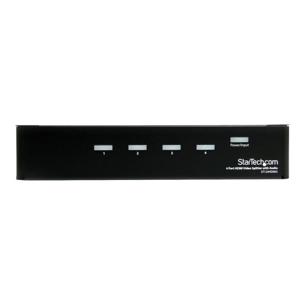 Splitter hdmi startech st124hdmi2 10 puertos