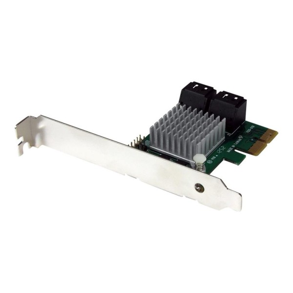 Tarjeta controladora pci express startech pexsat34rh