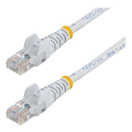 Cable de red startech latiguillo rj45 utp cat5e 5m blanco