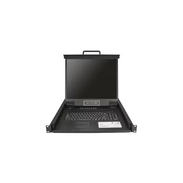 Consola kvm 16 puertos startech for server rack - rackmount lcd - 48.26 cm