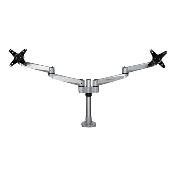 Soporte mesa startech vesa hasta 27 pulgadas 100x100mm max 20kg brazo doble
