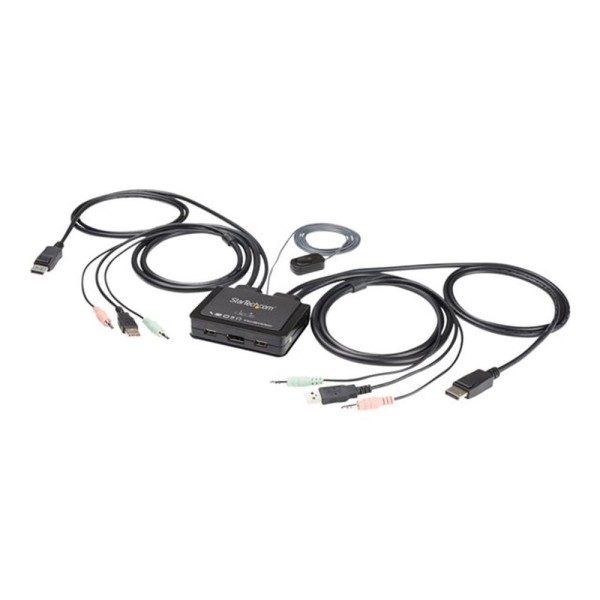 Switch kvm startech sv211dpua4k 3 puertos
