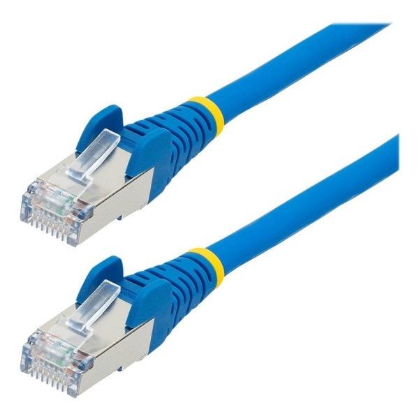 Cable de red startech latiguillo rj45 lszh s - ftp cat6a 3m azul