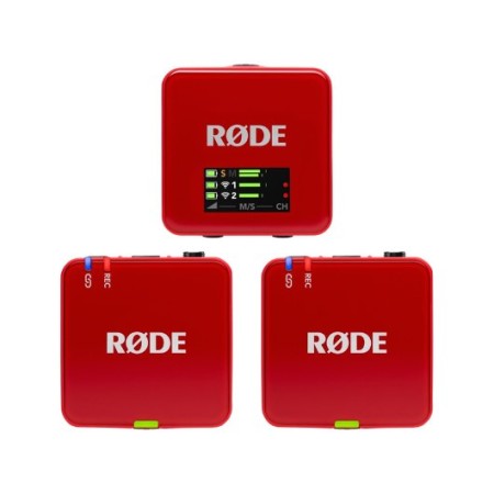 MICROFONO RODE WIRELESS GO III RED