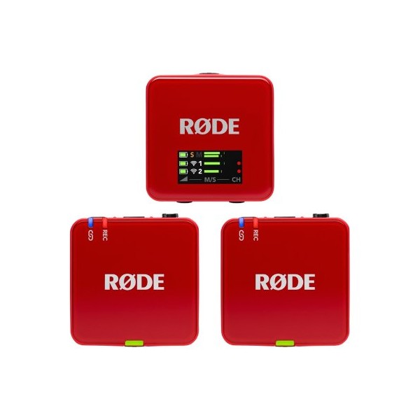 MICROFONO RODE WIRELESS GO III RED
