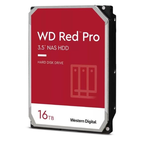 Disco Duro Western Digital WD Red Pro NAS 16TB/ 3.5″/ SATA III/ 512MB