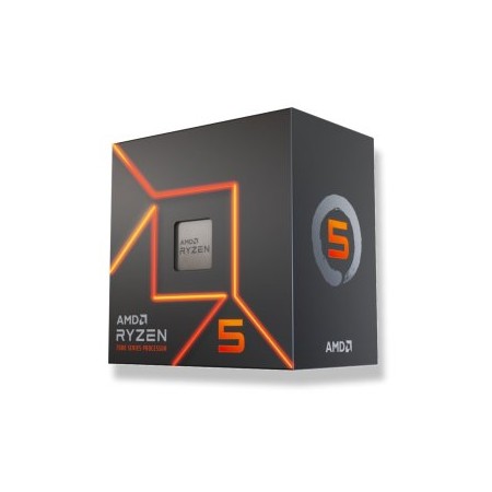 CPU AMD AM5 RYZEN 5 7400 3.3Ghz - 4.3Ghz 6 CORE 3MB 16MB CACHE 64BIT 65WAT BOX