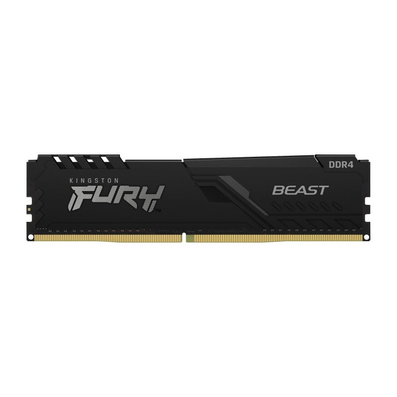 Memoria ram ddr4 32gb kingston - 3600mhz - pc4 - 28800 - fury beast - negro