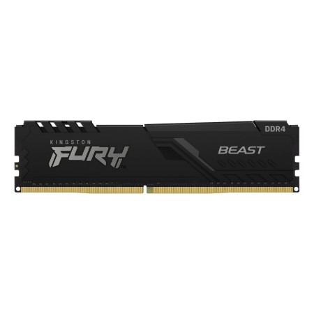 Memoria ram ddr4 8 gb kingston - 3600mhz - pc4 - 28800 - fury beast - negro