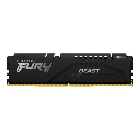 Memoria ram ddr5 16gb kingston - 6000mt - s - fury beast - cl36 - negro