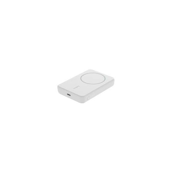 POWERBANK BELKIN BPD004BTWH BOOST CHARGE 5K WIRELESS MAGNETICA 1 USB-C 10W BLANCO