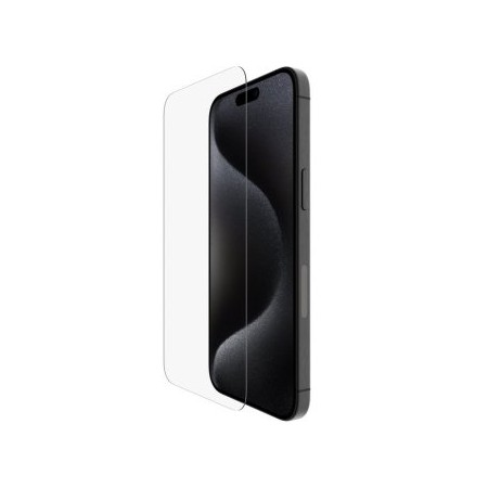 PROTECTOR DE PANTALLA BELKIN OVA138ZZ IPHONE 15 PRO MAX TEMPEREDGLASS SCREENFORCE