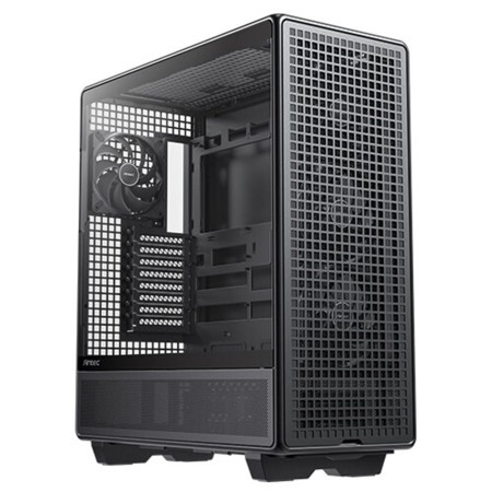 Caja ordenador gaming antec 900 atx cristal templado negra